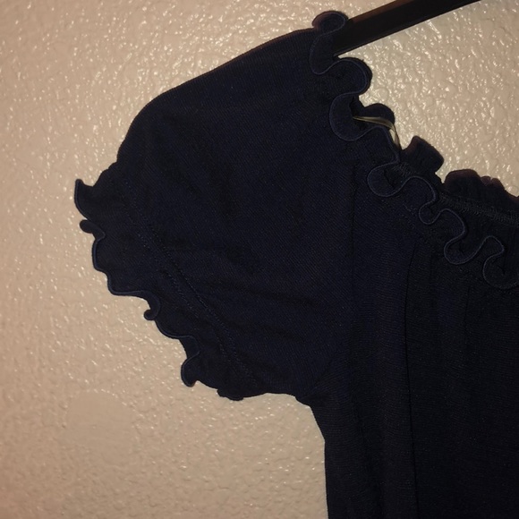 Dark navy blue top - Picture 3 of 5